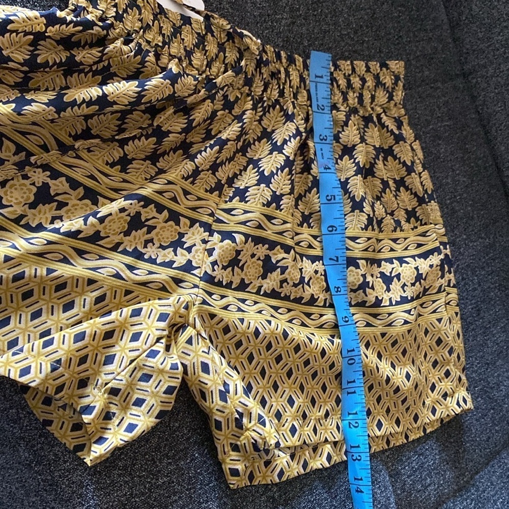 Elan Gold and Brown Resort Short Set of two size S - Picture 6 of 6